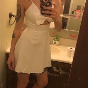 Lulus skater bow dress